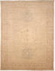 Ziegler Beige Hand Knotted 91 X 118 Area Rug 254-112366 Thumb 0