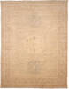 Ziegler Beige Hand Knotted 91 X 118  Area Rug 254-112366 Thumb 0