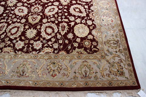 Jaipur Red Hand Knotted 711 X 102 Area Rug 905-112375 Image 2