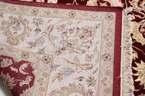 Jaipur Red Hand Knotted 711 X 102 Area Rug 905-112375 Image 7