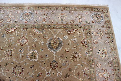 Jaipur Yellow Hand Knotted 80 X 102 Area Rug 905-112376 Image 5