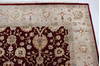 Jaipur Red Hand Knotted 81 X 102  Area Rug 905-112377 Thumb 5