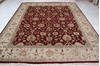 Jaipur Red Hand Knotted 81 X 102  Area Rug 905-112377 Thumb 6