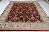 Jaipur Red Hand Knotted 81 X 102 Area Rug 905-112377 Thumb 6