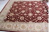 Jaipur Red Hand Knotted 81 X 102  Area Rug 905-112377 Thumb 8