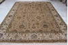 Jaipur Yellow Hand Knotted 81 X 104  Area Rug 905-112380 Thumb 6