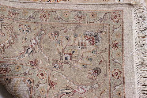 Jaipur Beige Hand Knotted 80 X 103 Area Rug 905-112381 Image 7