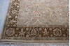 Jaipur Brown Hand Knotted 81 X 101  Area Rug 905-112382 Thumb 1
