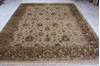 Jaipur Brown Hand Knotted 81 X 101  Area Rug 905-112382 Thumb 6