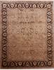 Jaipur Brown Hand Knotted 81 X 102  Area Rug 905-112384 Thumb 0