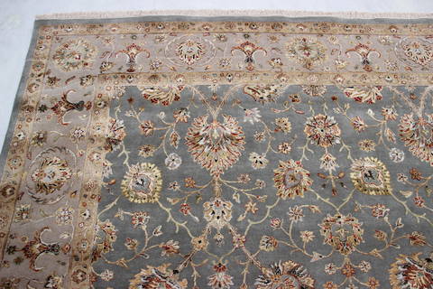 Jaipur Blue Hand Knotted 80 X 103 Area Rug 905-112385 Image 4