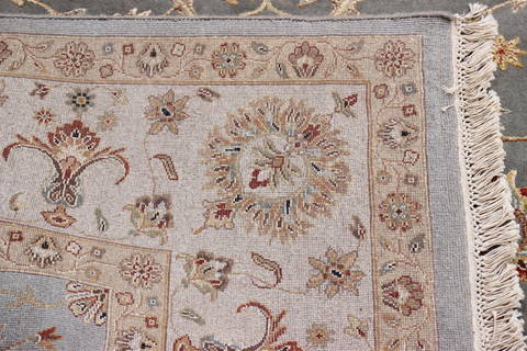Jaipur Blue Hand Knotted 80 X 103 Area Rug 905-112385 Image 7