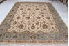 Jaipur Beige Hand Knotted 80 X 102  Area Rug 905-112386 Thumb 6