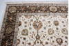 Jaipur White Hand Knotted 82 X 103 Area Rug 905-112389 Thumb 4