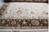 Jaipur White Hand Knotted 82 X 103  Area Rug 905-112389 Thumb 8