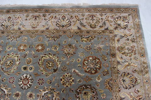 Jaipur Blue Hand Knotted 80 X 101 Area Rug 905-112390 Image 5
