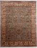 Jaipur Blue Hand Knotted 80 X 101  Area Rug 905-112390 Thumb 0