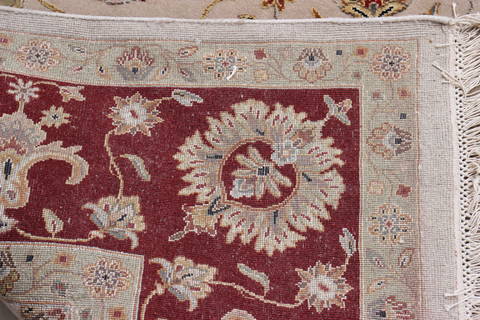 Jaipur Beige Hand Knotted 80 X 102 Area Rug 905-112391 Image 7
