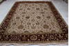 Jaipur Beige Hand Knotted 80 X 102 Area Rug 905-112391 Thumb 6