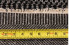 Modern Black Hand Knotted 81 X 100 Area Rug 254-112394 Thumb 1
