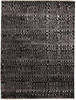 Modern Black Hand Knotted 81 X 100  Area Rug 254-112394 Thumb 0