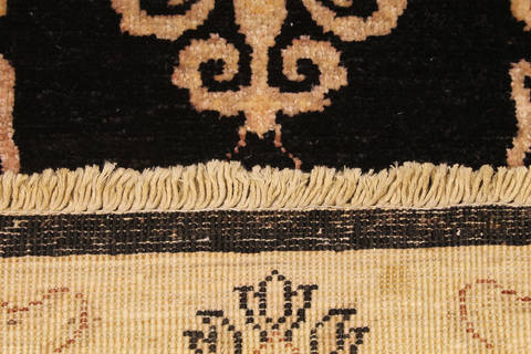 Ziegler Beige Hand Knotted 27 X 310 Area Rug 254-112395 Image 1
