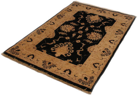 Ziegler Beige Hand Knotted 27 X 310 Area Rug 254-112395 Image 2