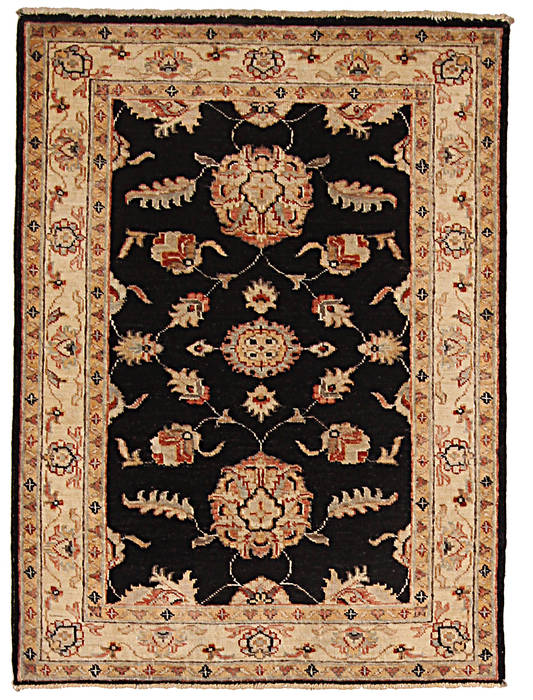 Ziegler Beige Hand Knotted 27 X 36 Area Rug 254-112400 Image 0