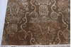 Modern Brown Hand Knotted 92 X 123  Area Rug 905-112406 Thumb 1