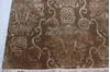 Modern Brown Hand Knotted 92 X 123 Area Rug 905-112406 Thumb 1
