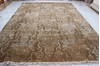 Modern Brown Hand Knotted 92 X 123  Area Rug 905-112406 Thumb 2