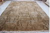 Modern Brown Hand Knotted 92 X 123 Area Rug 905-112406 Thumb 2