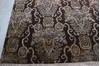 Modern Brown Hand Knotted 91 X 124  Area Rug 905-112409 Thumb 1
