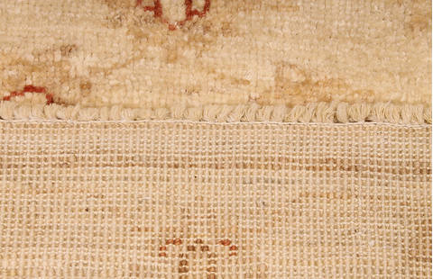 Ziegler Beige Hand Knotted 27 X 310 Area Rug 254-112411 Image 1