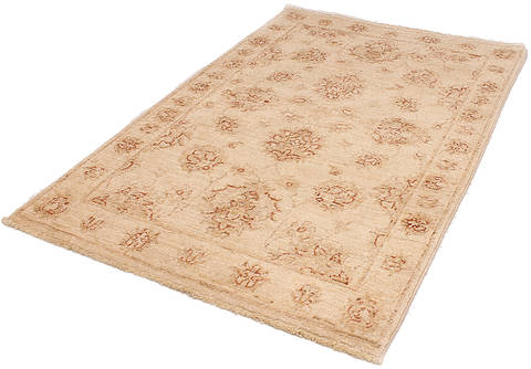 Ziegler Beige Hand Knotted 27 X 310 Area Rug 254-112411 Image 2
