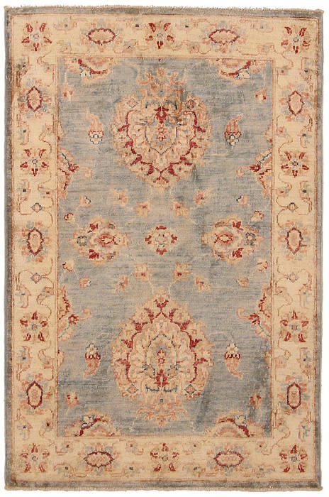 Ziegler Beige Hand Knotted 27 X 40 Area Rug 254-112413 Image 0