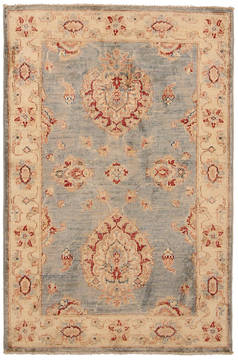 Ziegler Beige Hand Knotted 2'7" X 4'0"  Area Rug 254-112413