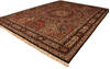 Tabriz Multicolor Hand Knotted 910 X 131  Area Rug 254-112416 Thumb 7