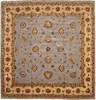 Ziegler Beige Square Hand Knotted 120 X 126  Area Rug 254-112417 Thumb 0