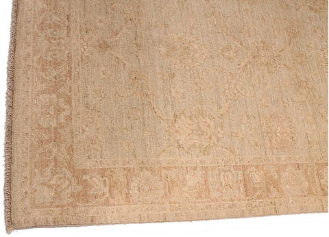Ziegler Beige Hand Knotted 40 X 61 Area Rug 254-112419 Image 2
