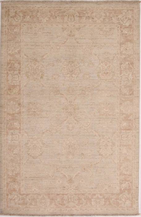 Ziegler Beige Hand Knotted 40 X 61 Area Rug 254-112419 Image 0