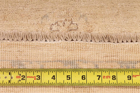 Ziegler Beige Hand Knotted 50 X 66 Area Rug 254-112422 Image 1