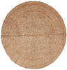 Ziegler Beige Round Hand Knotted 80 X 83  Area Rug 254-112426 Thumb 0