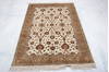 Jaipur Beige Hand Knotted 41 X 61  Area Rug 905-112428 Thumb 2
