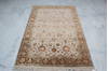 Jaipur Beige Hand Knotted 41 X 61  Area Rug 905-112428 Thumb 4
