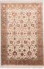 Jaipur Beige Hand Knotted 41 X 61  Area Rug 905-112428 Thumb 6