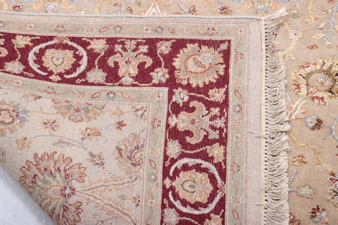 Jaipur Beige Hand Knotted 40 X 60 Area Rug 905-112429 Image 3