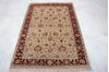 Jaipur Beige Hand Knotted 40 X 60 Area Rug 905-112429 Thumb 2