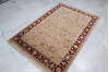 Jaipur Beige Hand Knotted 40 X 60 Area Rug 905-112429 Thumb 5