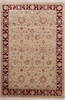 Jaipur Beige Hand Knotted 40 X 60  Area Rug 905-112429 Thumb 0